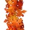 6ft. Orange Maple Leaf Chain Garland by Ashland®